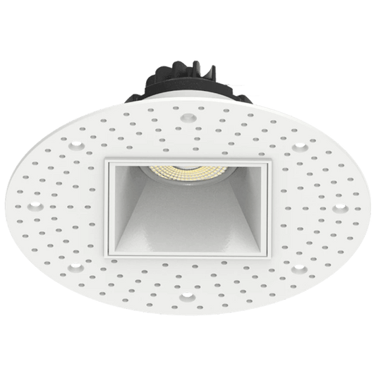 RAB - GR4STLRAB GR4STL 15W LED 4" Square Trimless Gimbaled Downlight Selectable CCT