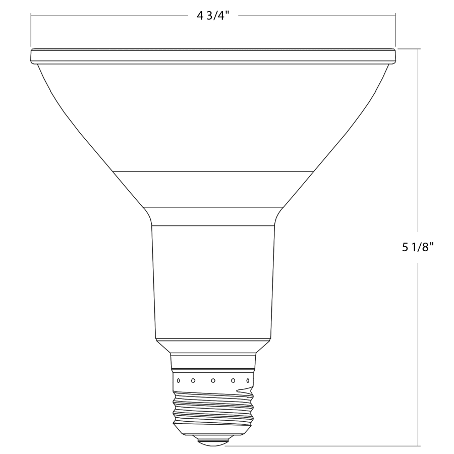 RAB - PAR38/RGBRAB PAR38/RGB PAR38 14W RGB Bulb Selectable CCT 22K - 65K
