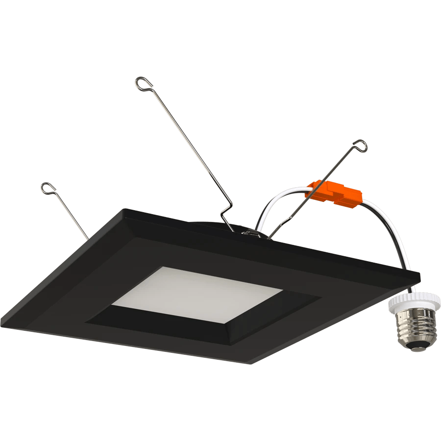 RAB-R34S-6B-BRAB R34S 4" - 6" LED Square Retrofit Selectable CCT