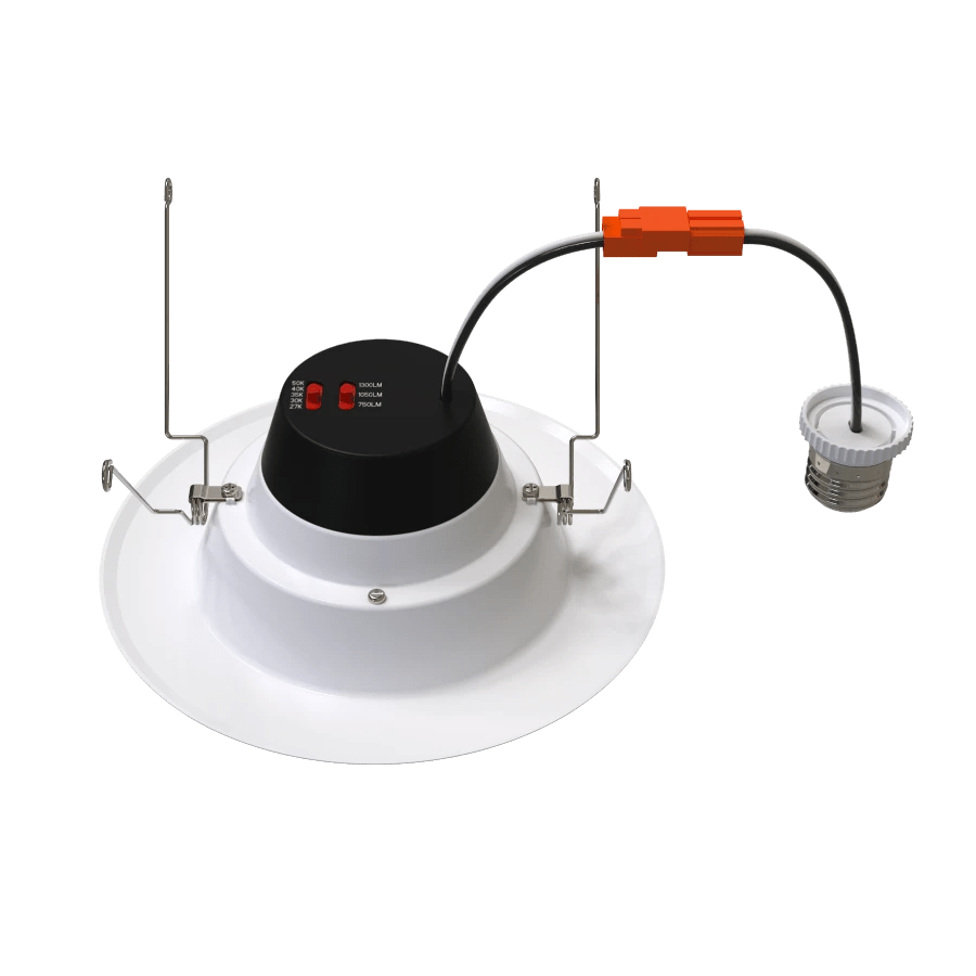 RAB - R34X - 6BRAB R34X - 6 6" 14W LED Round Retrofit Selectable CCT+Wattage