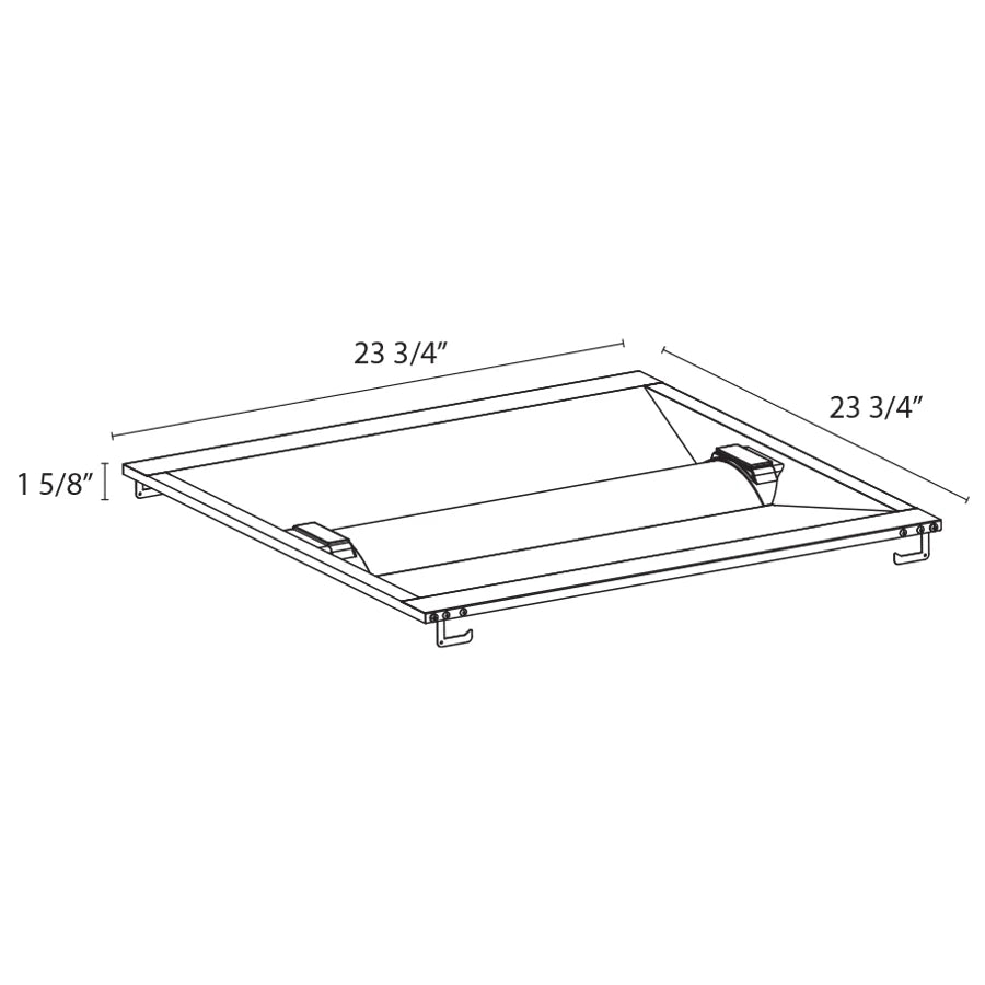 RAB - SWISH34 - 2X2/ERAB SWISH34 - 2X2 30W LED Troffer 2FT X 2FT Selectable CCT/Wattage Emergency Backup
