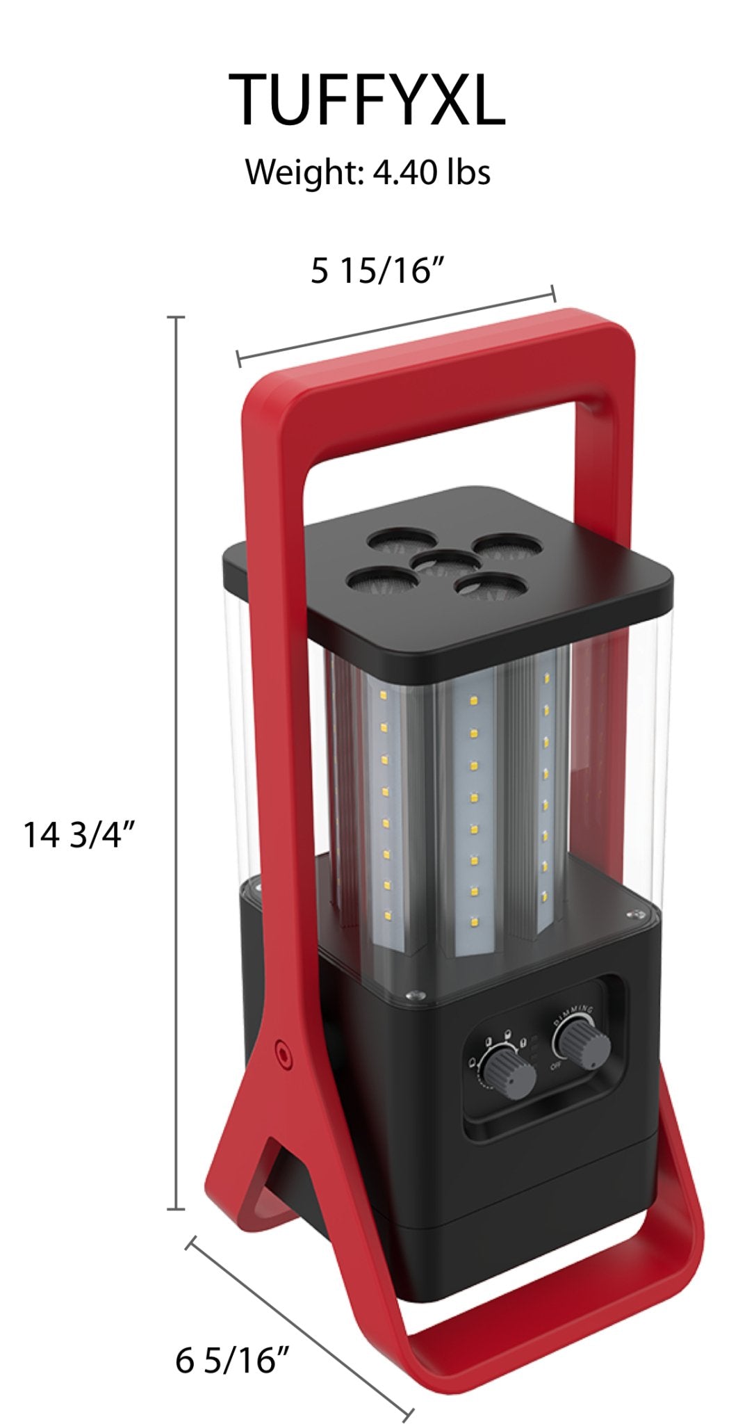 RAB - TUFFYXLRAB Tuffy XL 32W Rechargeable Temporary Work Light 50K