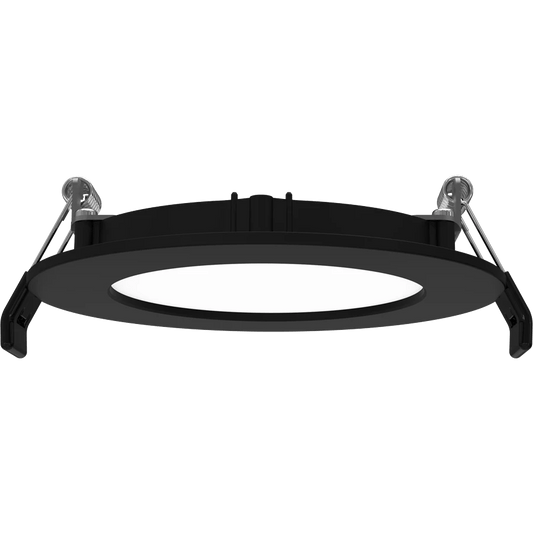 RAB - WFRL4R99FA120BSRAB WFRL4R9 9W LED 4" Round Black Edge - Lit Wafer Selectable CCT