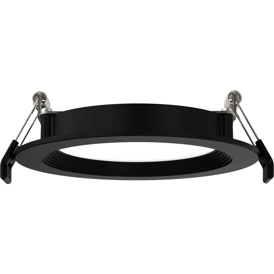 RAB-WFRX-4BD-KRAB WFRX-4BD 4" 12W LED Edge-Lit Wafer Baffle Selectable CCT/Wattage