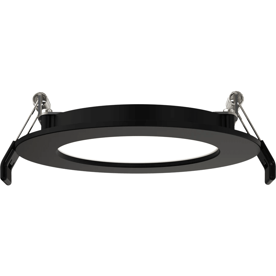 RAB-WFRX-4D-KRAB WFRX-4D 4" 12W LED Edge-Lit Wafer Selectable CCT/Wattage