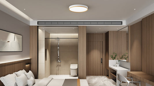 LBU - INV - 12 - CCT - UNV - WT - WD - FRayhil INOVA 12" 18W Surface Mount Selectable CCT