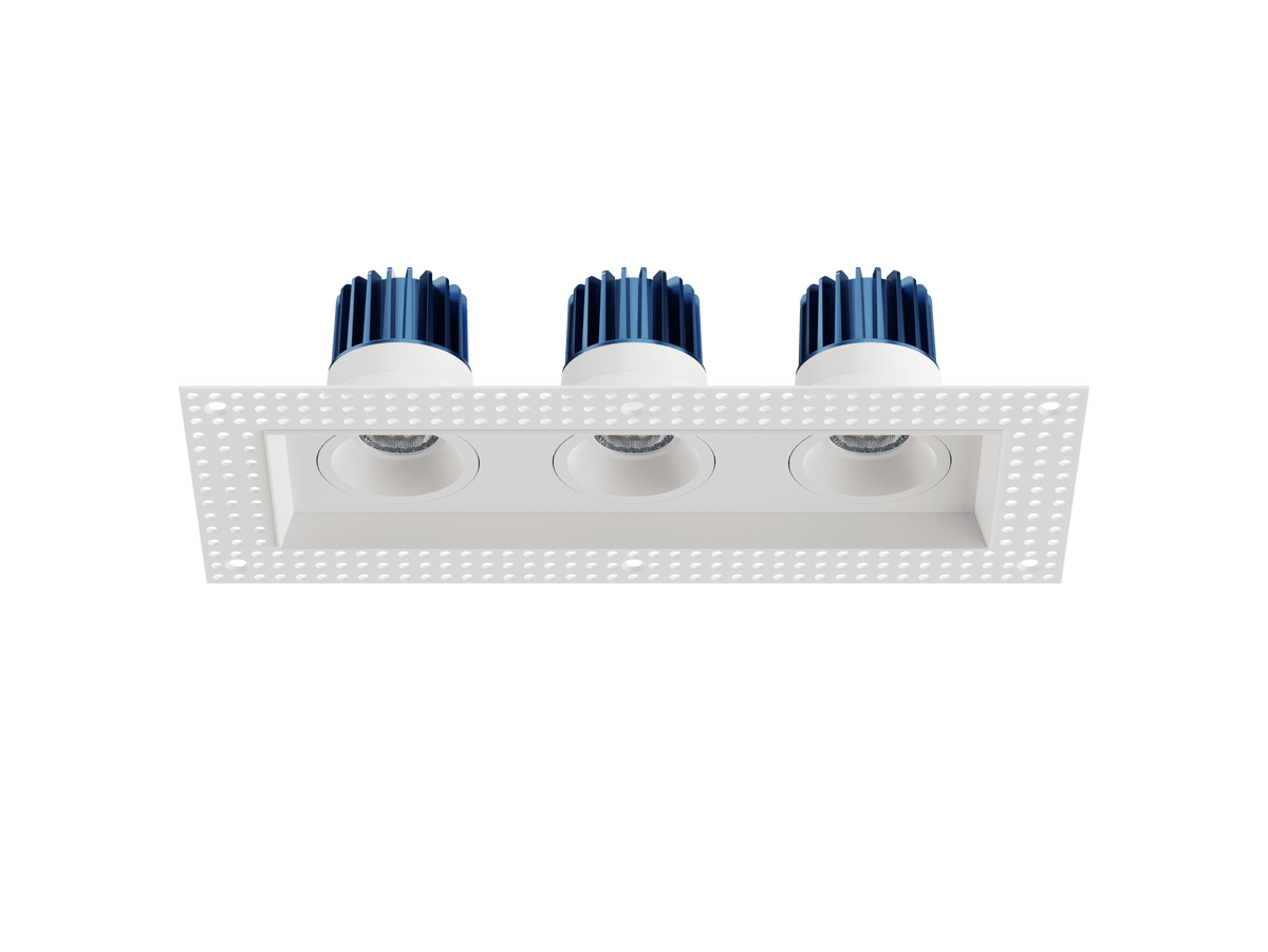 LBU-VOR25TMS-3H-9-CCTRayhil VOR25TMS-3H Vortex 2.5" 9W Trimless 3-Head Recessed LED Downlight Selectable CCT