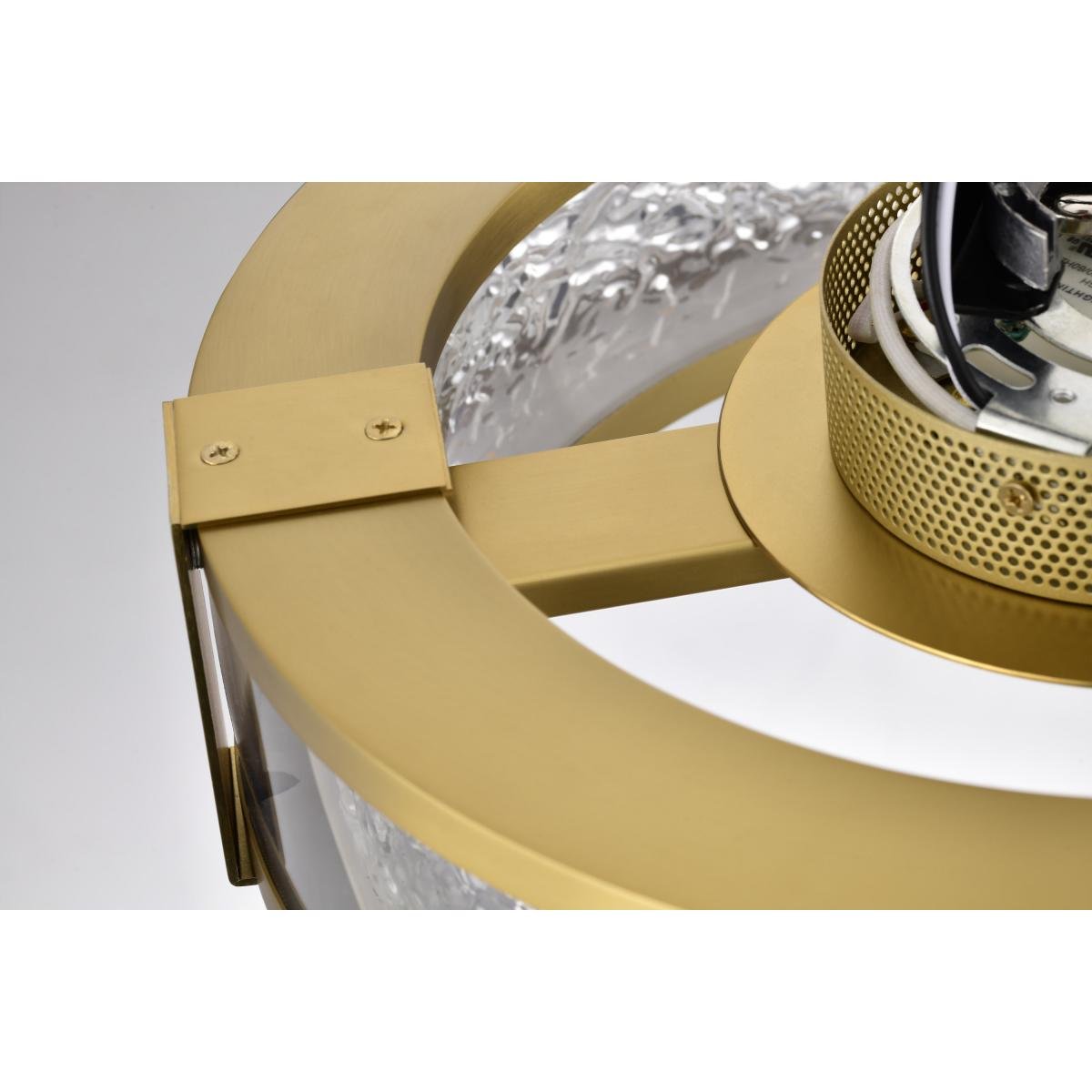 SATCO - 62 - 2012Satco 62 - 2012 Darrow 30W 13" LED Flush Mount 30K