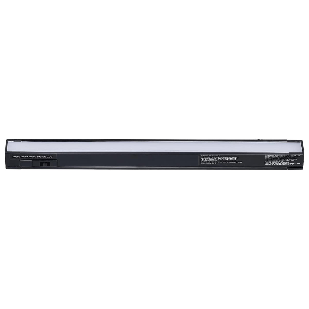 SATCO-63-452SATCO 63 - 452 10" 4W LED Undercabinet Selectable CCT 120V Black