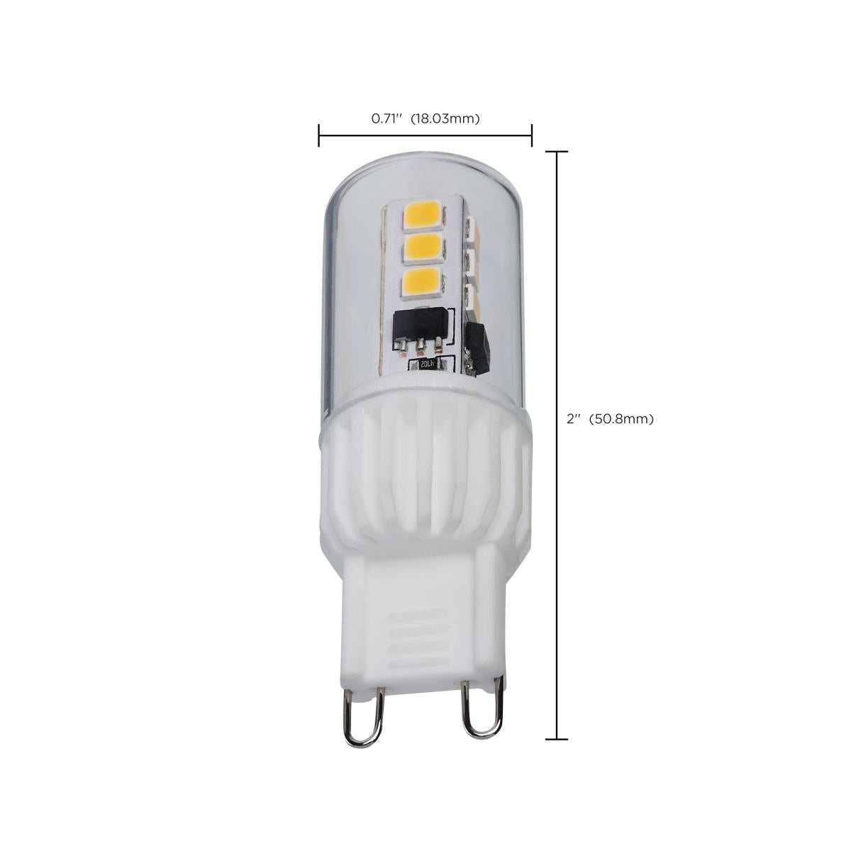 SATCO - S12128SATCO S12128 G9 3.5W LED 120V Warm White 30K