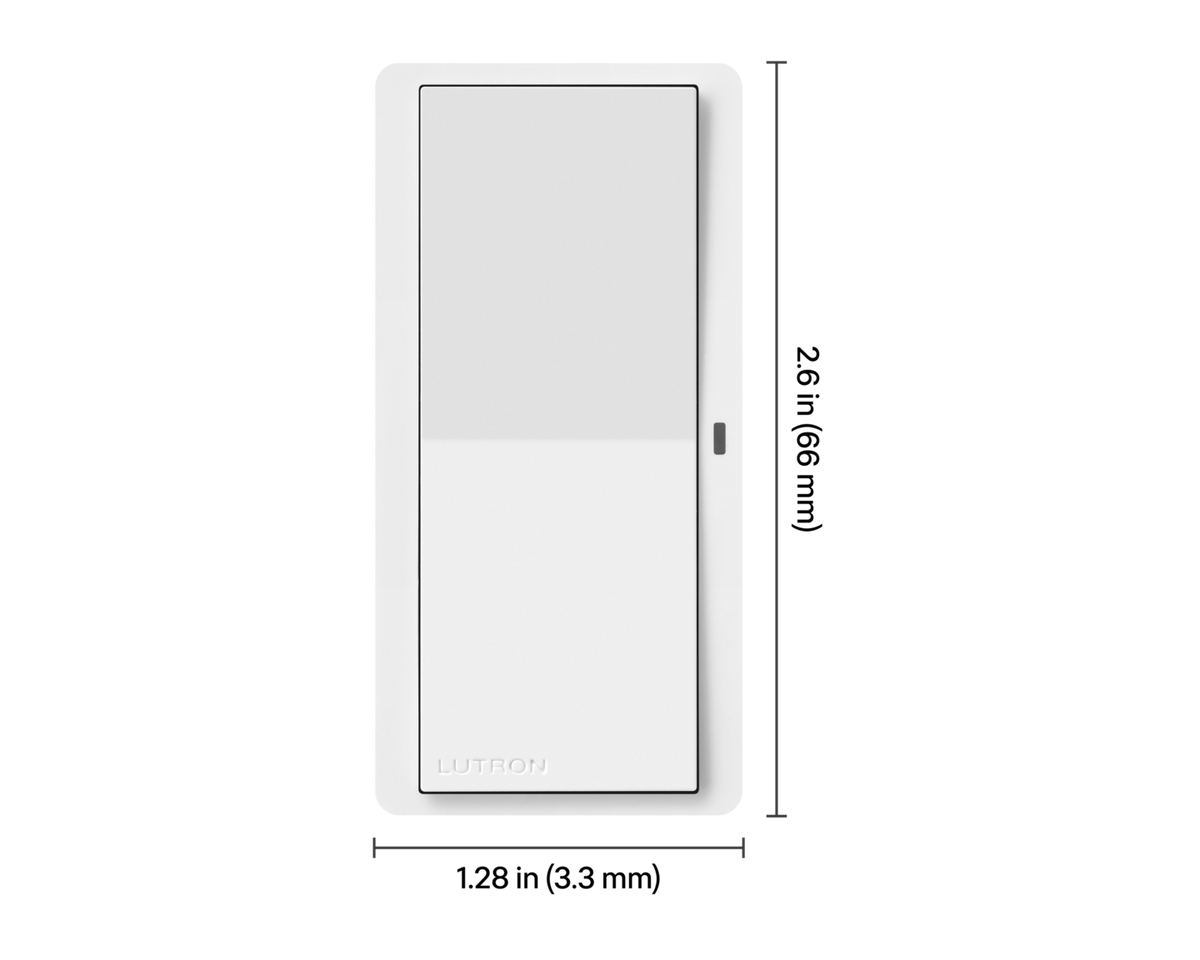 Lutron PJ2-P2B-GWH Pico Paddle Remote, White