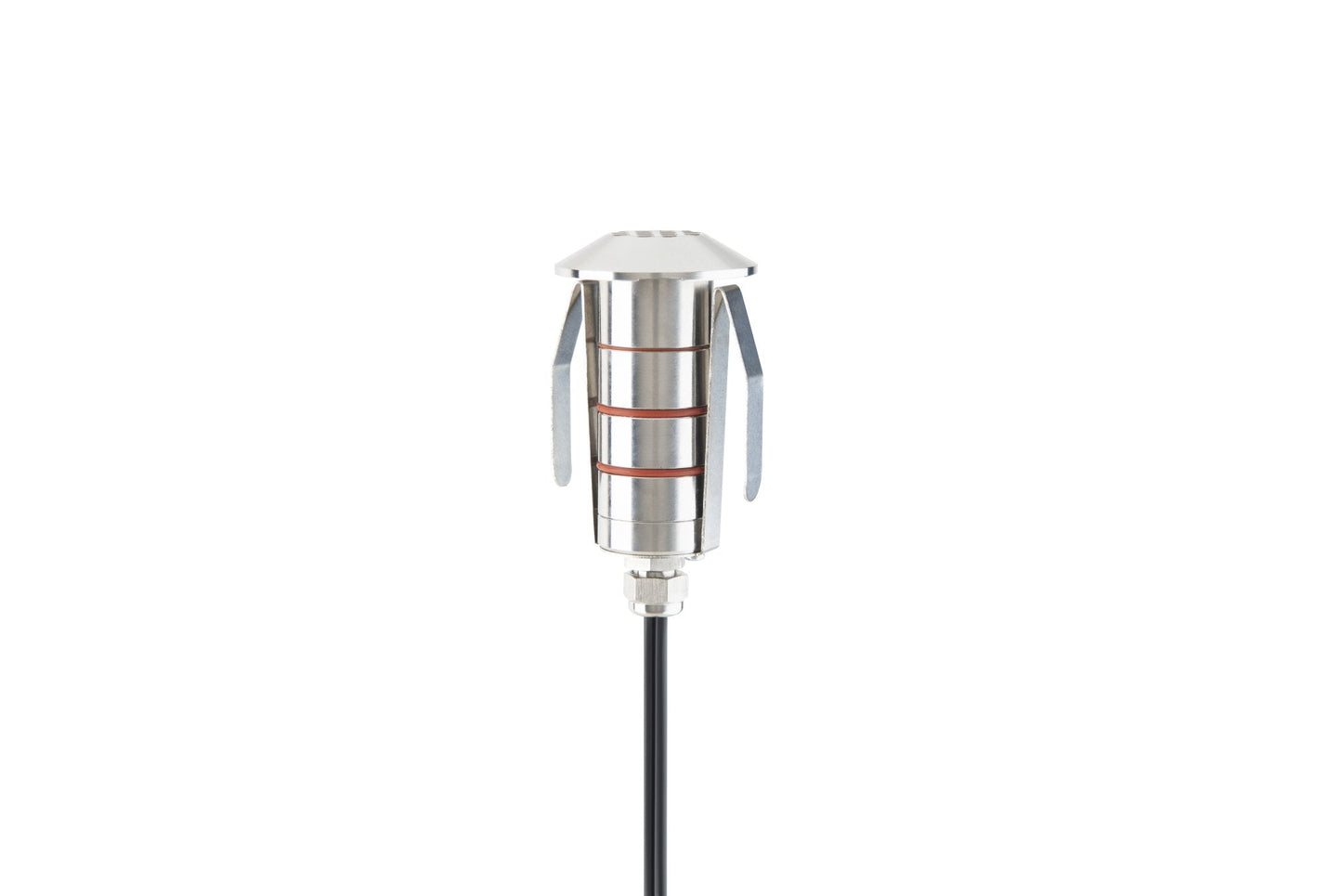 WAC - 1041 - 30SSWAC 1041 1″ 2W LED Inground Recessed Round Louver 12V