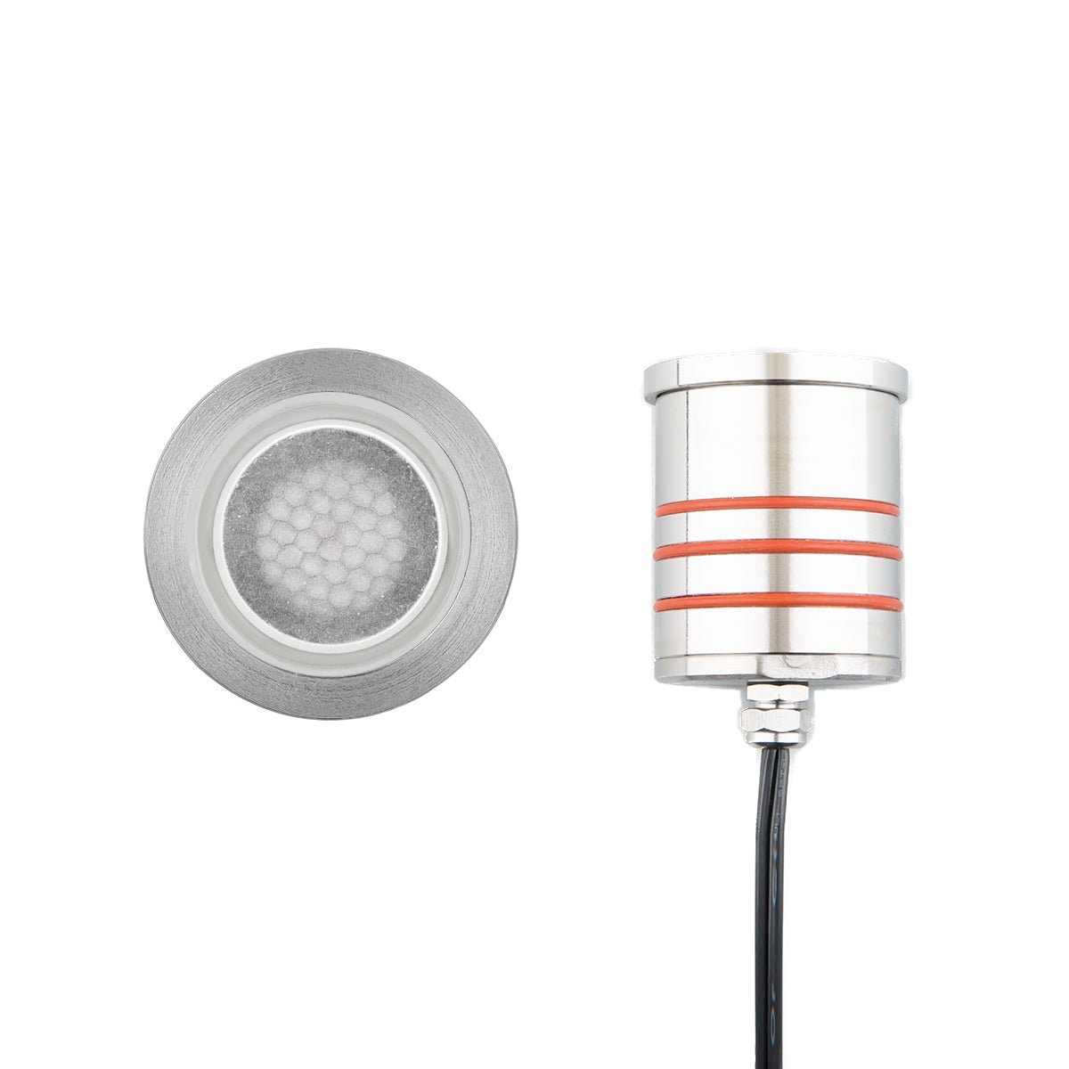 WAC-2012-30SSWAC 2012 4.1W Honeycomb Louver LED 2in 12V Indicator Light