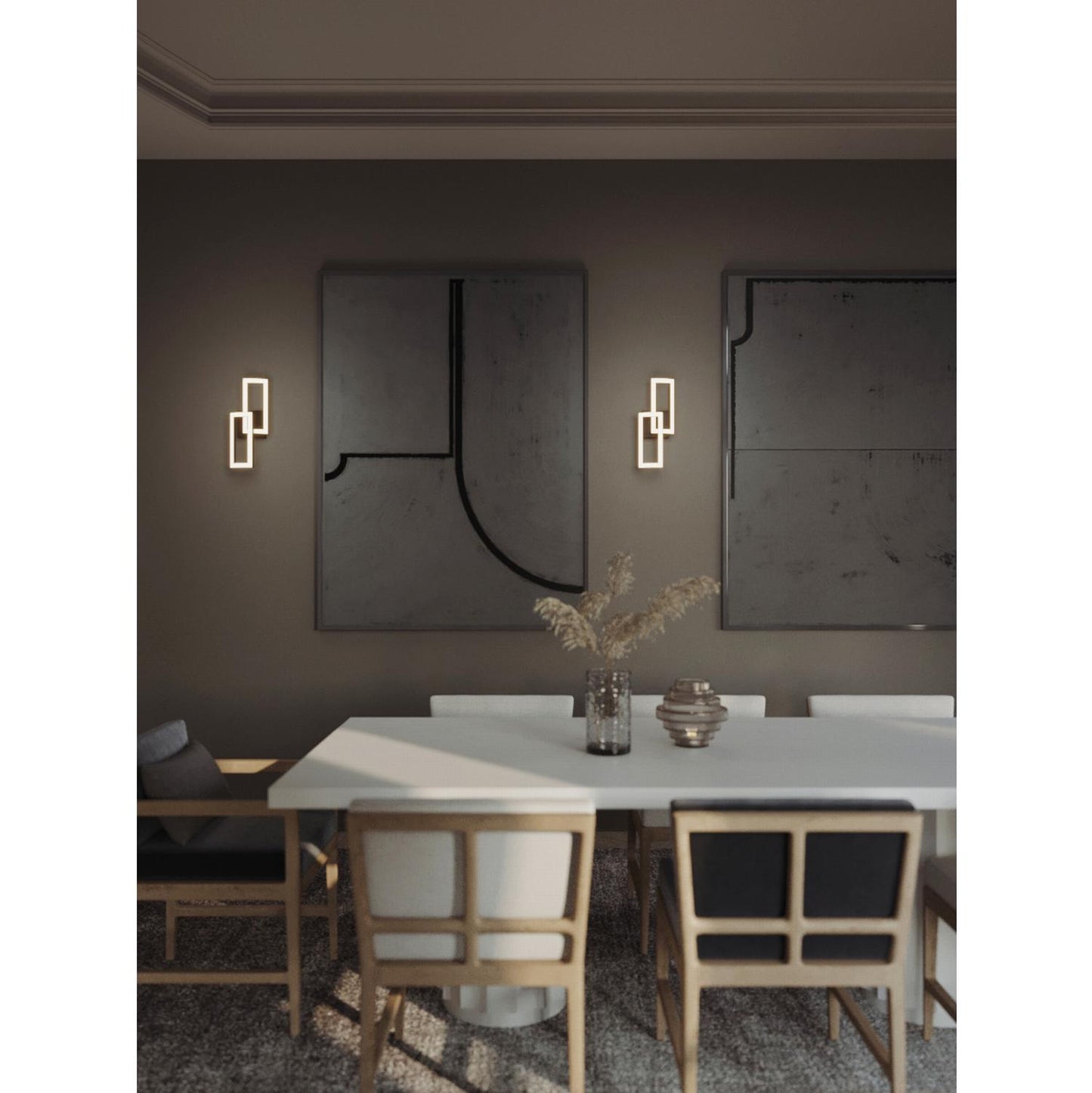 AFX-SIAS0717LAJUDBKAFX Sia 17" 25W LED Wall Vanity Selectable CCT