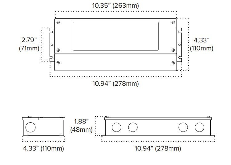 AML-ADPTPRO-DRJ-192-24American Lighting ADPTPRO-DRJ Adaptive Pro 192W 24V DC Driver