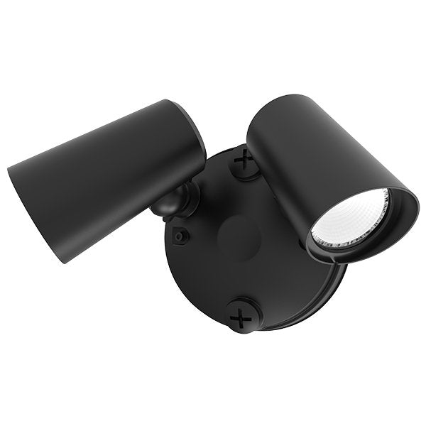 AML-FL2S-3CCT-BKAmerican Lighting FORA 20W LED Dual Head Security Light Selectable CCT