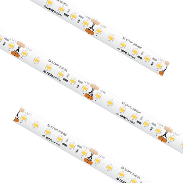 AML-STMR-30-65American Lighting STMR-30-65 65FT 1.5W/FT 24V LED Standard Grade Tape Light Max Run 30K