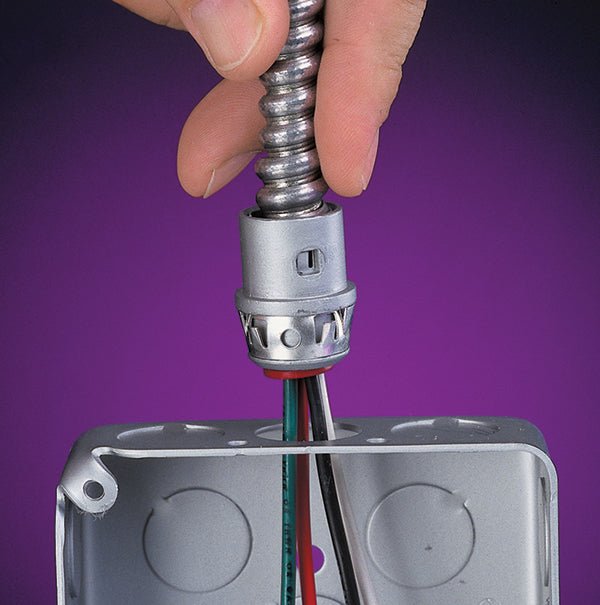 ARL-38AST-50Arlington 38AST SNAP²IT® Connectors 3/8"