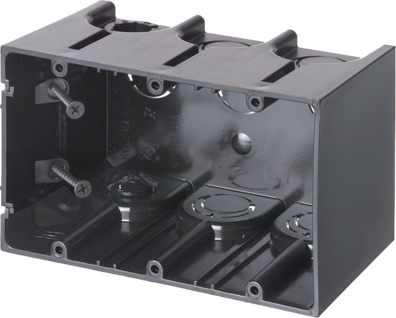 ARL-F103Arlington F103 Three Gang Vertical Outlet Box