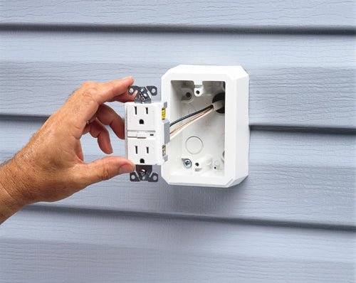 ARL-FS8161-25Arlington FS8161 Weatherproof FS Box Flat Siding