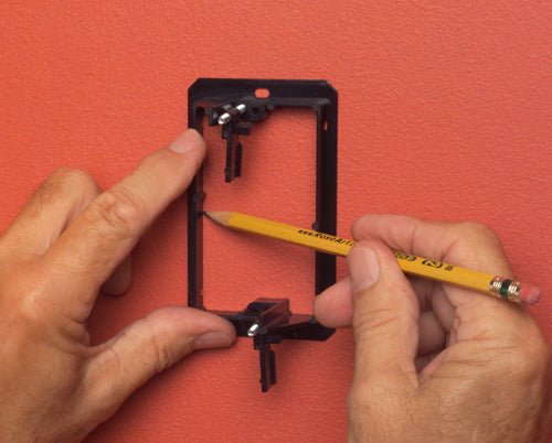 ARL-LV1Arlington LV1 Single Gang Low Voltage Mounting Brackets