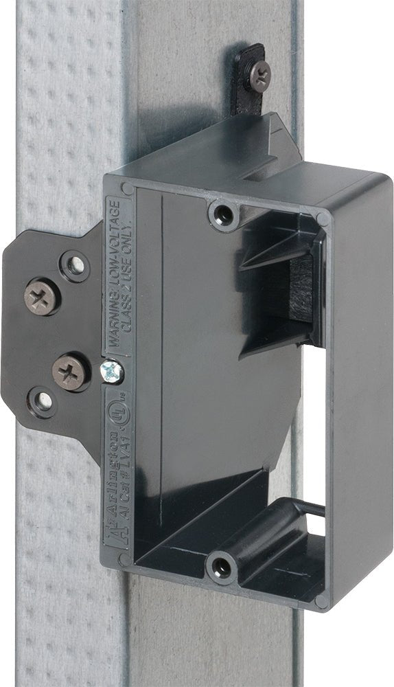 ARL-LVA1Arlington LVA1 Single Gang Low Voltage Adjustable Mounting Plate