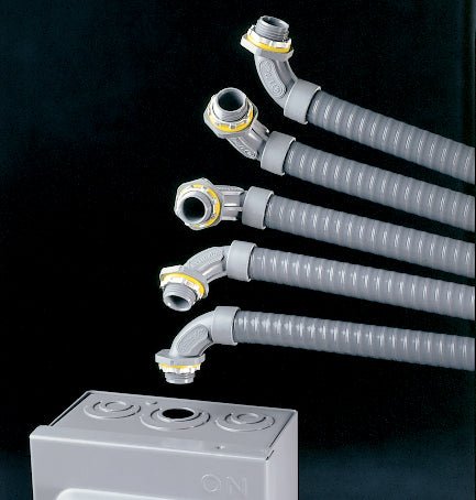 ARL-NMSC9075-25Arlington NMSC9075 Non Metallic Screw On 90° Connector 3/4"
