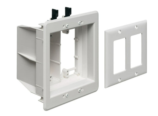 ARL-TVBU505Arlington TVBU505 Two-Gang Recessed TV Box™ for Power and Low Voltage