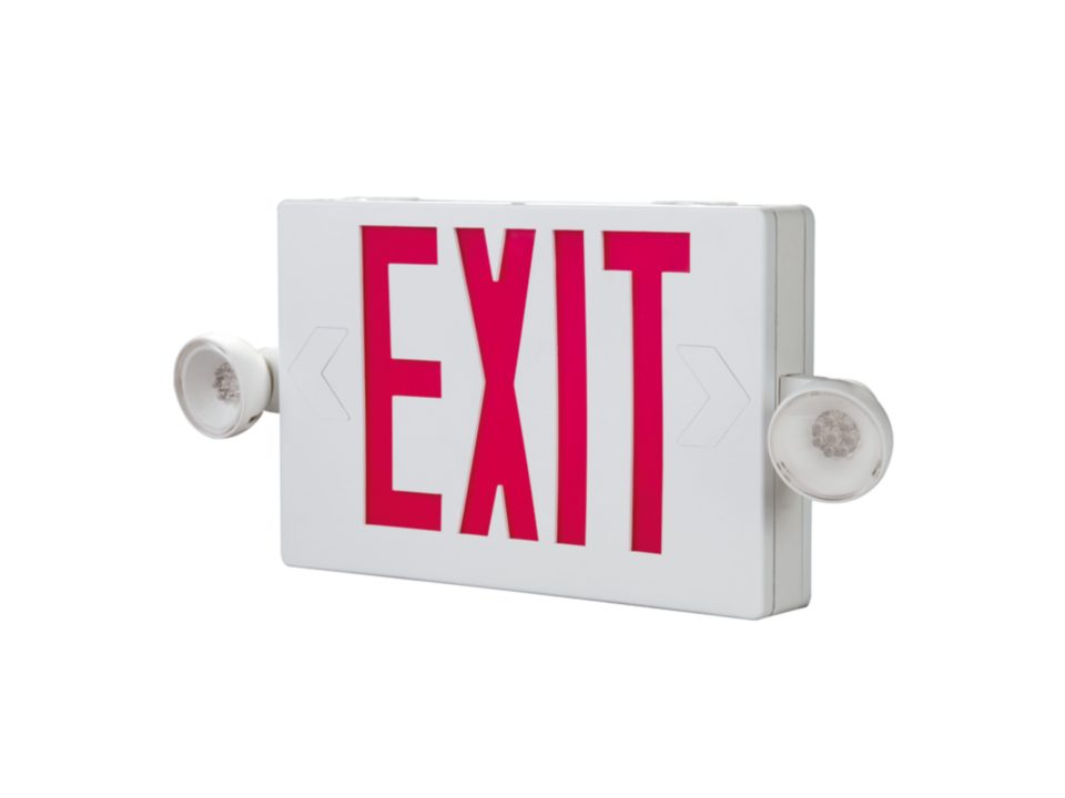 CLD-APC7RCooper Lighting APC7R LED Emergency Exit Combo Sign