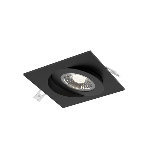 DALS-FGM4SQ-CC-BKDals Lighting FGM4SQ-CC 4” 9W Square LED Pivot Gimbal Selectable CCT