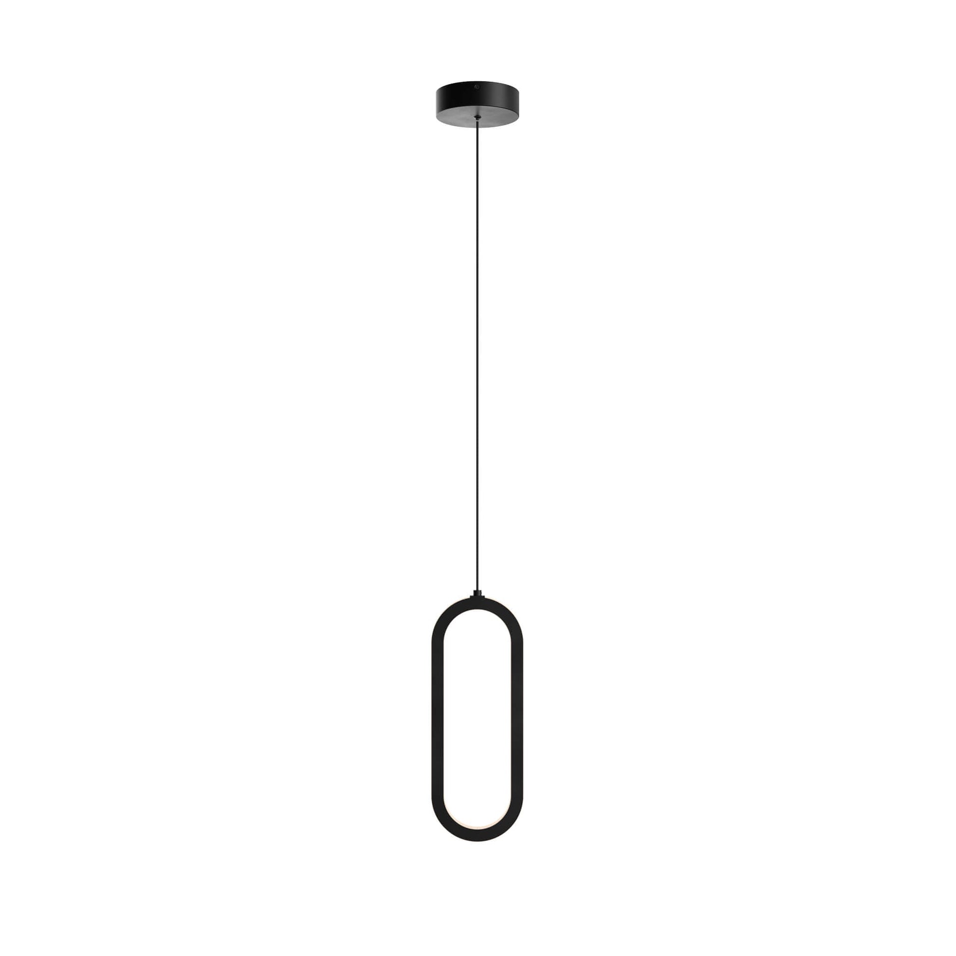 DALS-FPD-CC-BKDals Lighting FPD-CC Atom 16" 23W LED Pendant Selectable CCT
