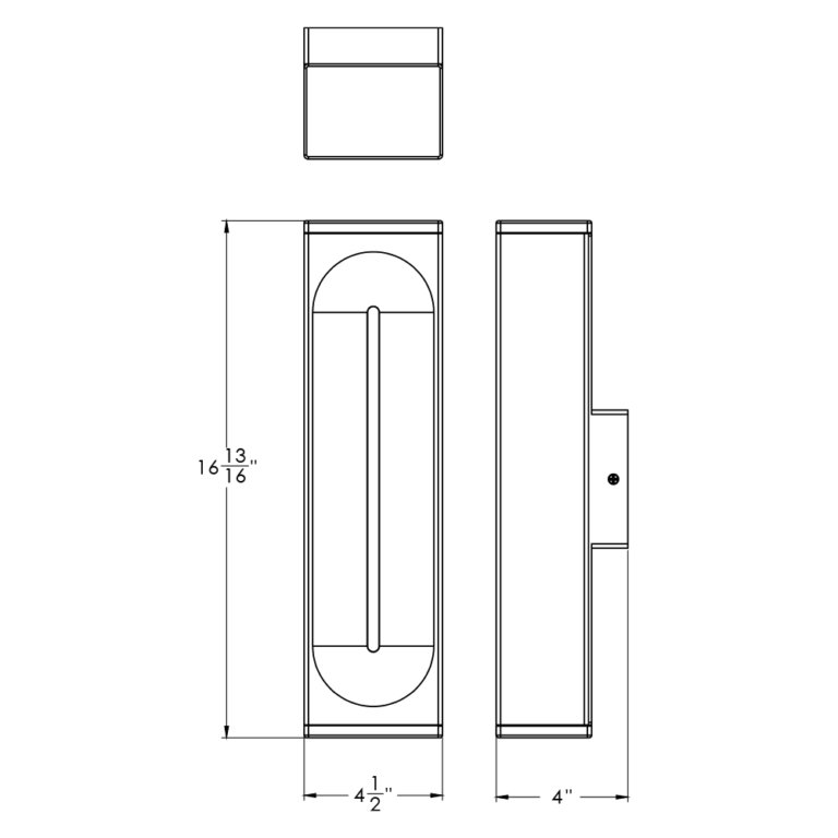 DALS-LWJ16-CC-WHDals Lighting LWJ16-CC 16" 20W LED Wall Sconce Selectable CCT