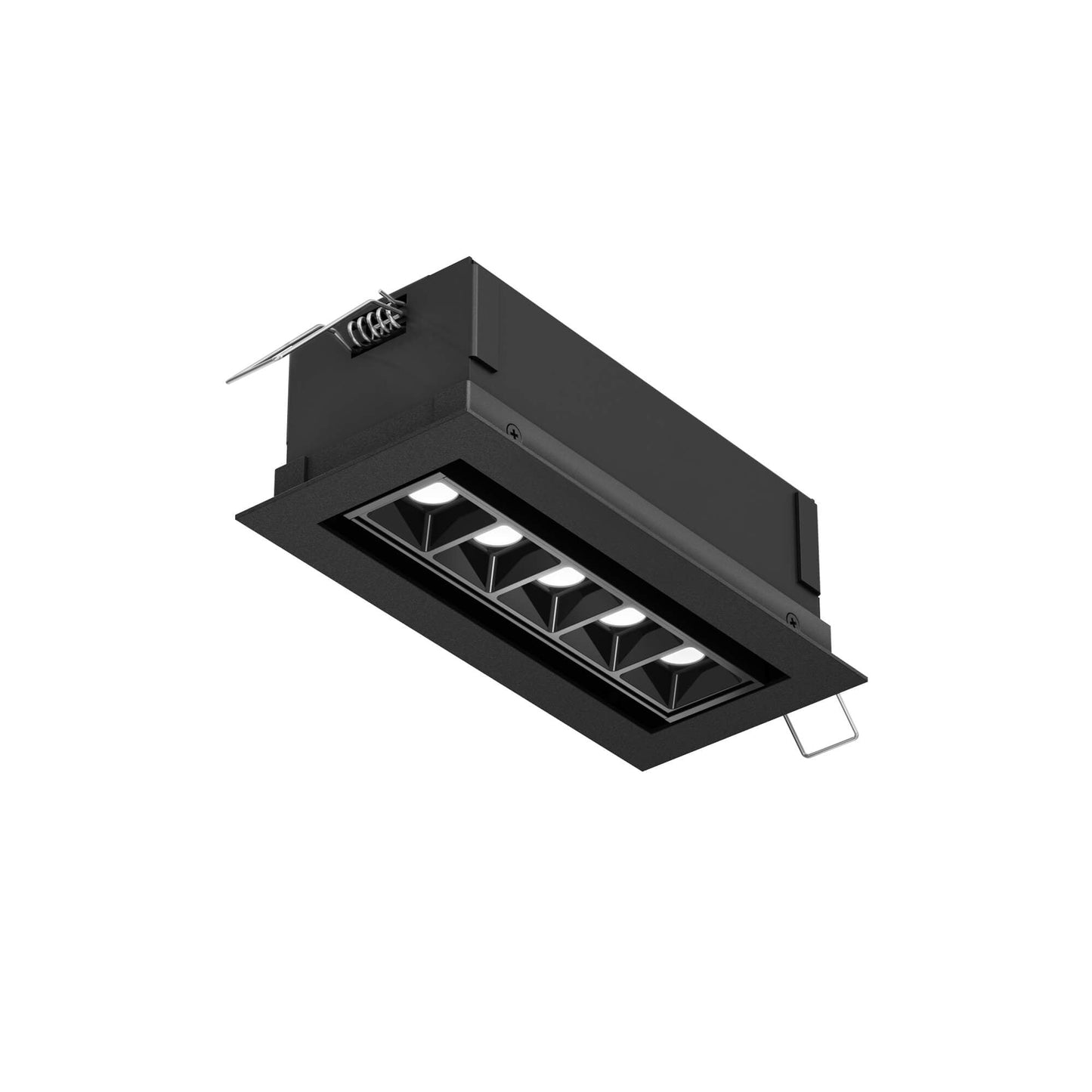 DALS-MSLG5-CC-BKDals Lighting MSLG5-CC 7" 14W LED Recessed Multiple Gimbaled Downlight Selectable CCT