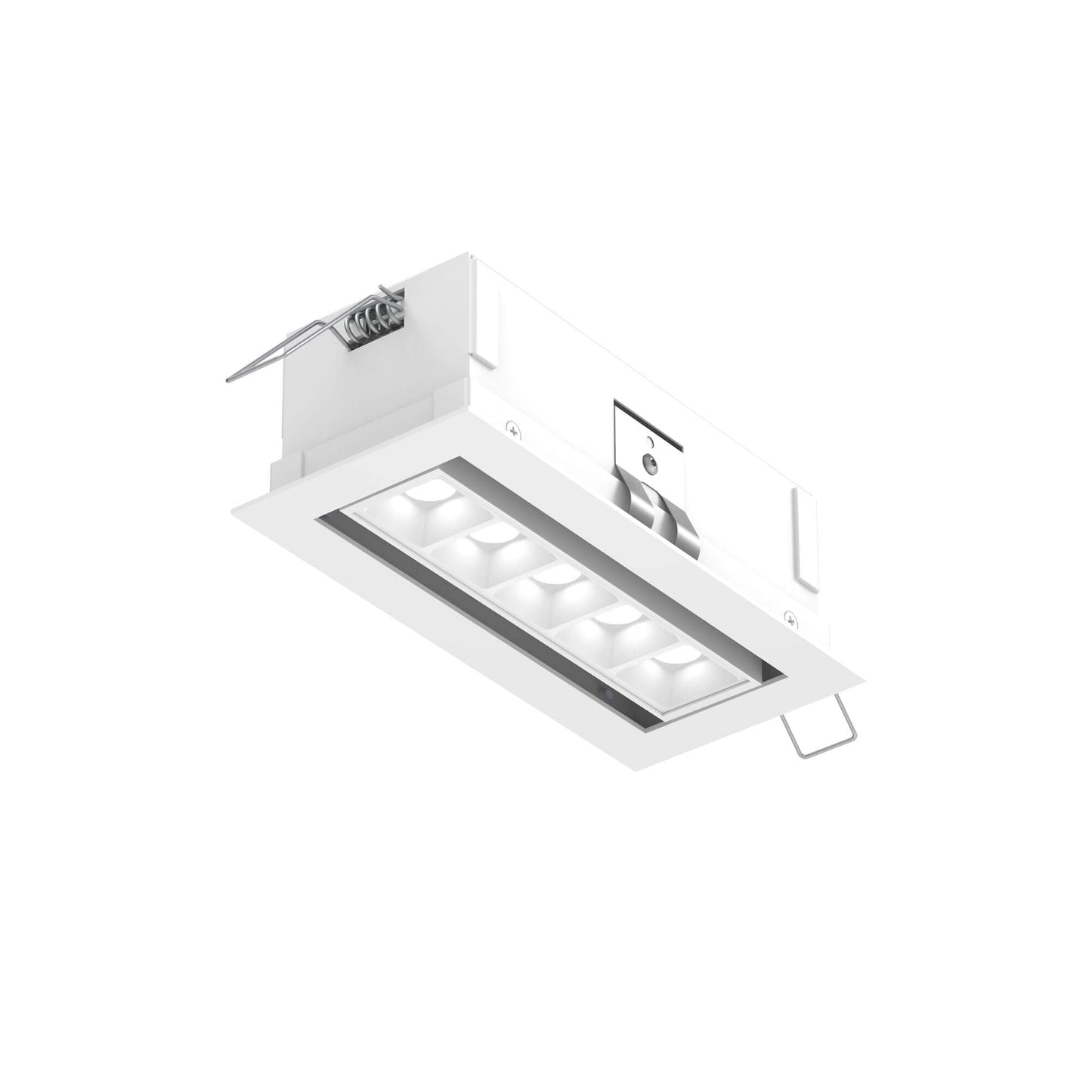 DALS-MSLG5-CC-AWHDals Lighting MSLG5-CC 7" 14W LED Recessed Multiple Gimbaled Downlight Selectable CCT
