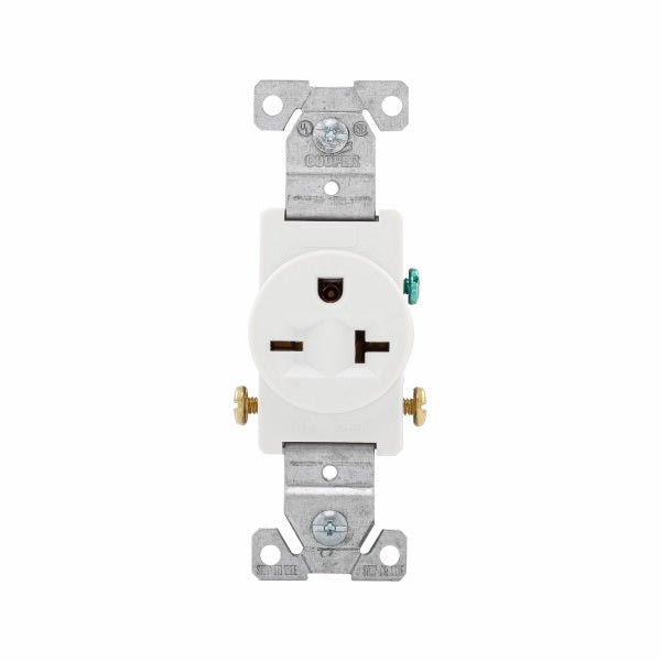 CWD-1876W-BOXEaton 1876W Spec Grade Single Receptacle Outlet