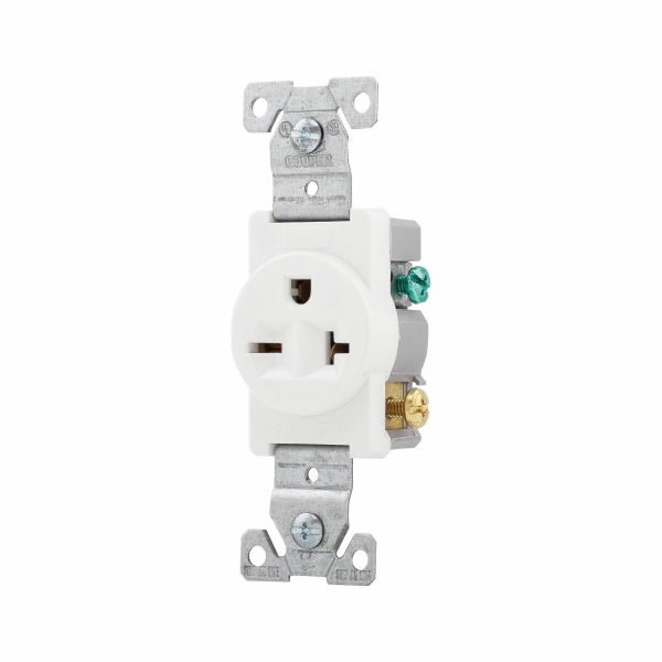 CWD-1877W-BOXEaton 1877W Spec Grade Single Receptacle Outlet