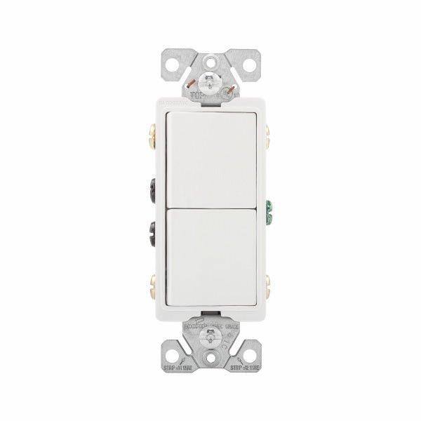 CWD-7731W-BOXEaton 7731W Duplex 3 Way Combination Decorator Switch