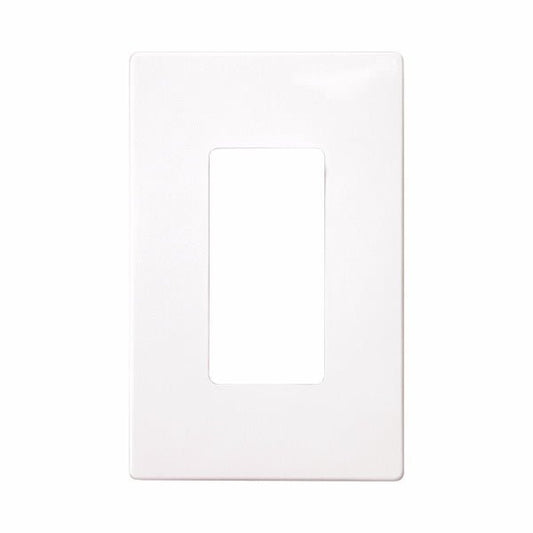 CWD-PJS26WEaton PJS26 Single Gang Decorator Screwless Wallplate White/Black