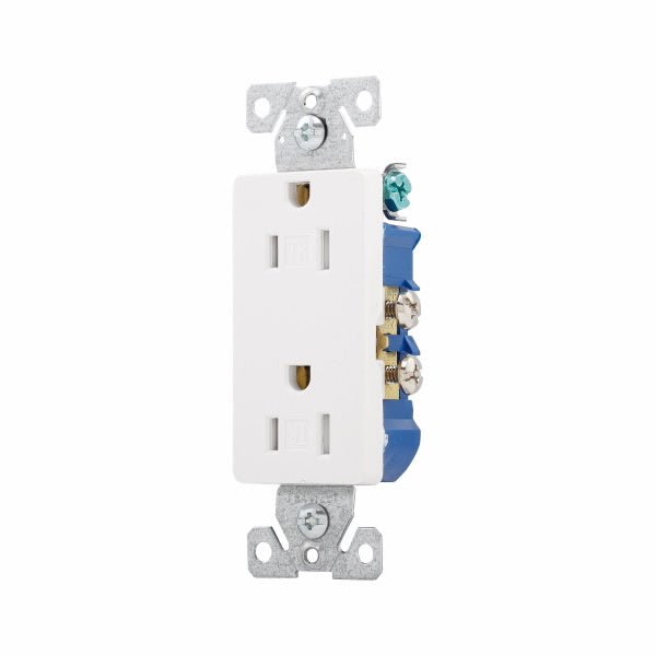 CWD-TR1107WEaton TR1107W Decorator Duplex Receptacle Outlet