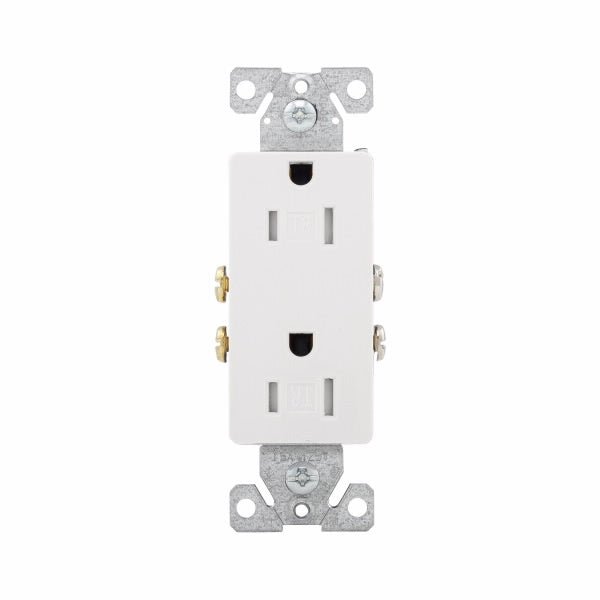 CWD-TR1107WEaton TR1107W Decorator Duplex Receptacle Outlet