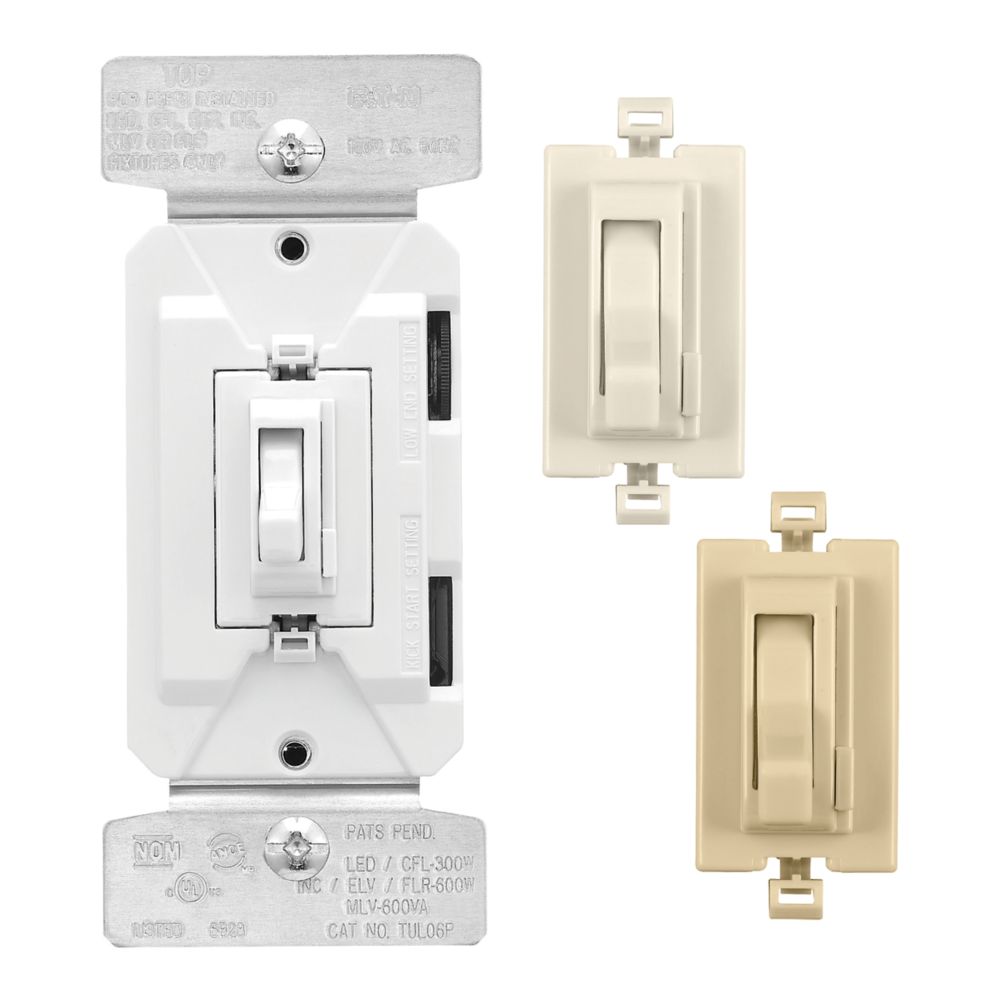 CWD-TUL06P-C2Eaton TUL06P Toggle Dimmer Switch