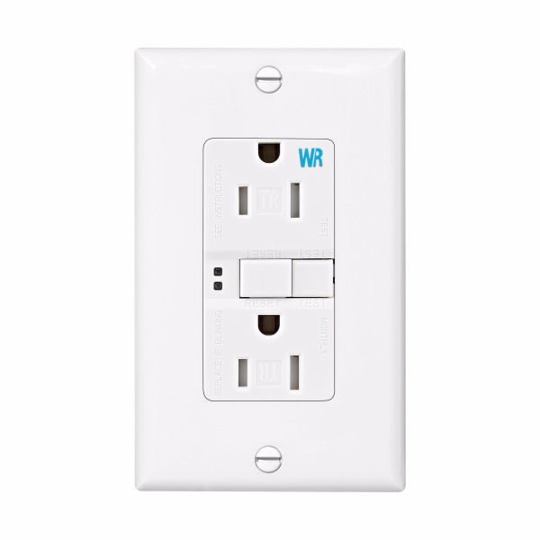 CWD-TWRSGF15W-10Eaton TWRSGF15W Tamper & Weather Resistant GCFI Self-Test Receptacle
