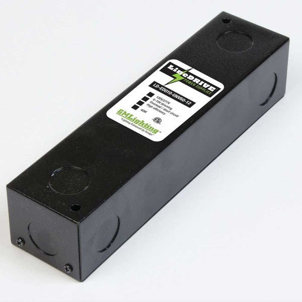 GML-LD-ED010-UNV60-12GM Lighting LD-ED010-UNV 12VDC / 24VDC Electronic 0-10V Dimmable LED Power Supplies