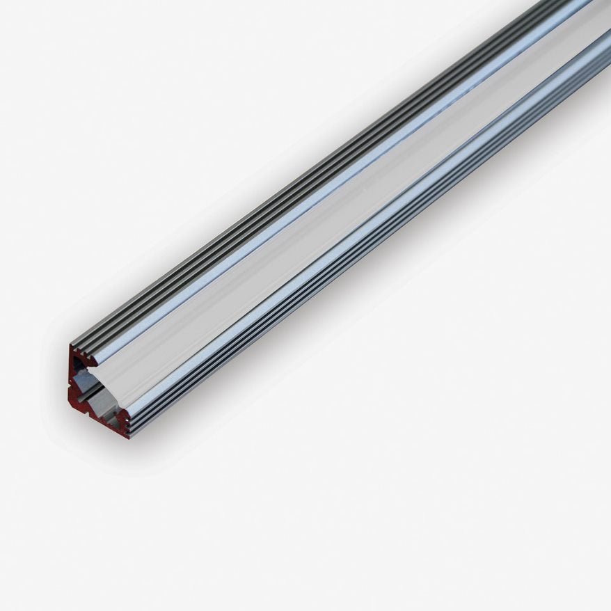 GML-LED-CHL-45GM Lighting LED-CHL-45 4FT 45° Aluminum LED Mounting Channel