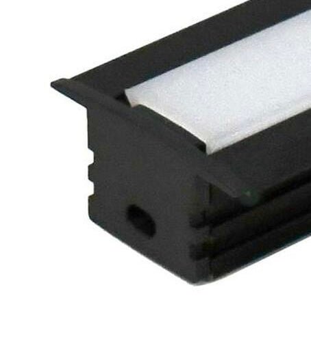 GML-LED-CHL-XD-MD-F-ECBGM Lighting LED-CHL-XD-MD-F 4FT/8FT Mini Deep Flanged Aluminum LED Mounting Channel