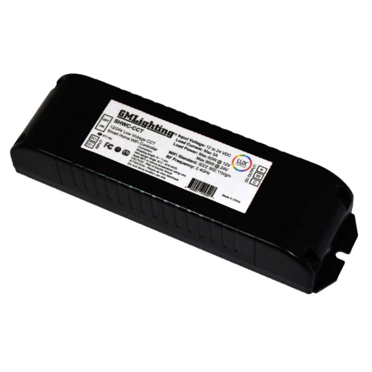 GML-SHWC-CCTGM Lighting SHWC-CCT LUXcontrol™ SMART CCT CONTROLLER (12V/24V)