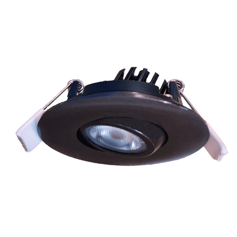 GDL-G19836Goodlite G-19836 2" 5W LED Bronze Gimbaled Round Spotlight Selectable CCT