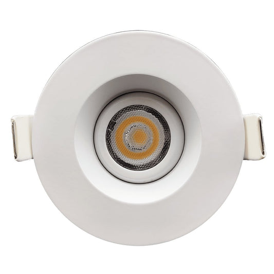 GDL-G20087Goodlite G-20087 2" 5W LED Regressed Gimbaled Round Luminaire Selectable CCT