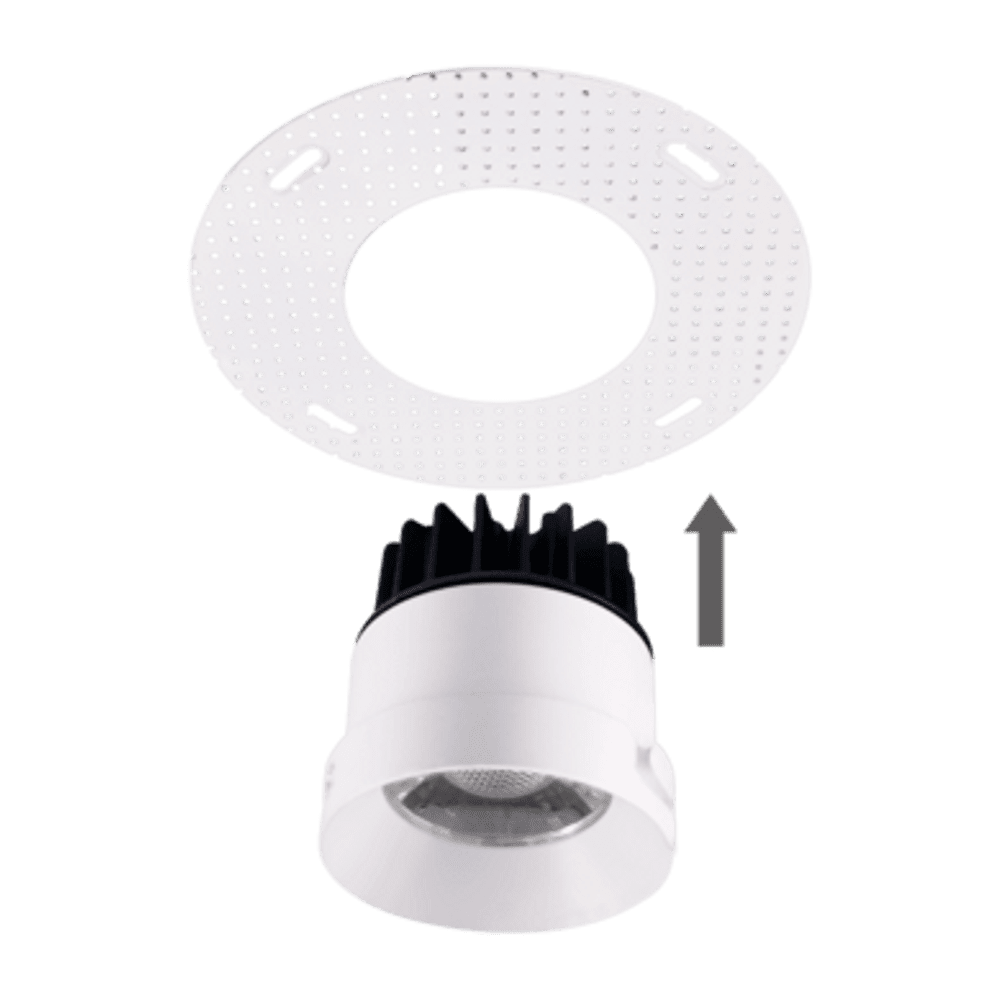 GDL-G20231Goodlite G-20231 3.5″ 12W Round Trimless Downlight Selectable CCT