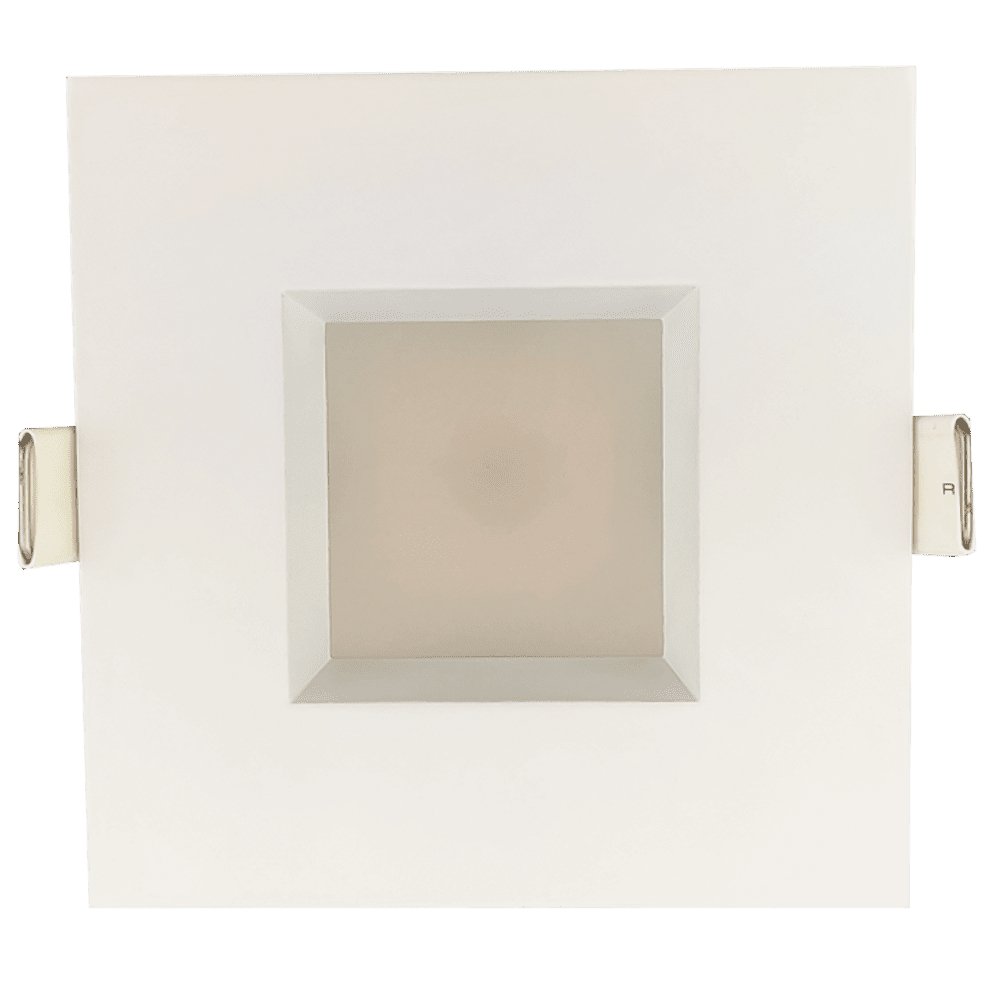 GDL-G48338Goodlite G-48338 3" 10W LED Square Regressed Slim Spotlight Selectable CCT